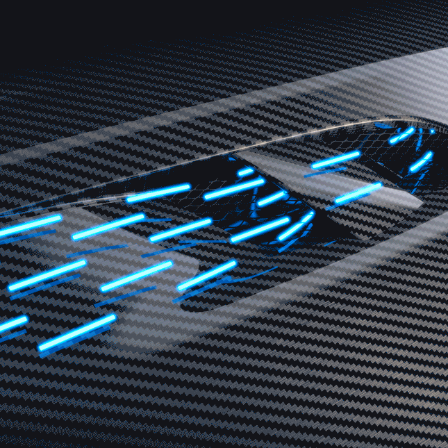 RENNtech Carbon Fiber High Performance Hood for Mercedes-AMG GT C190, image 4