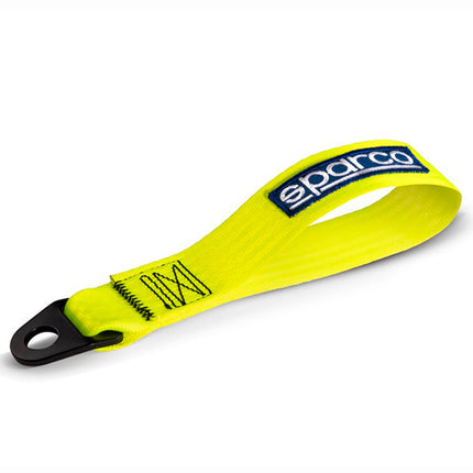 Sparco Tow Strap, Yellow Fluo (01638GF)