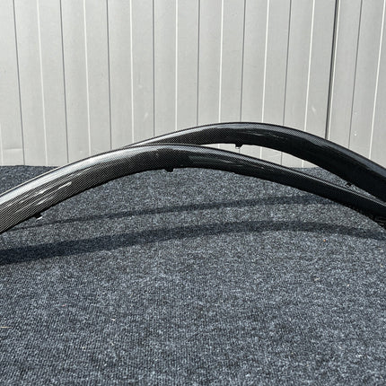 Ferrari 296 GTB Front Lip, Carbon Fiber, Left and Right, OEM, Part Numbers: 778127/778128
