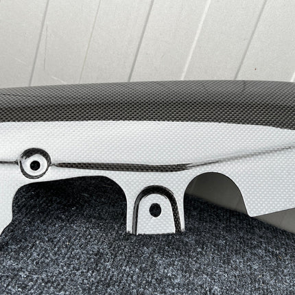 Ferrari 488 Pista Right Lateral Spoiler, Carbon Fiber, Glossy, OEM, Part Number: 824298