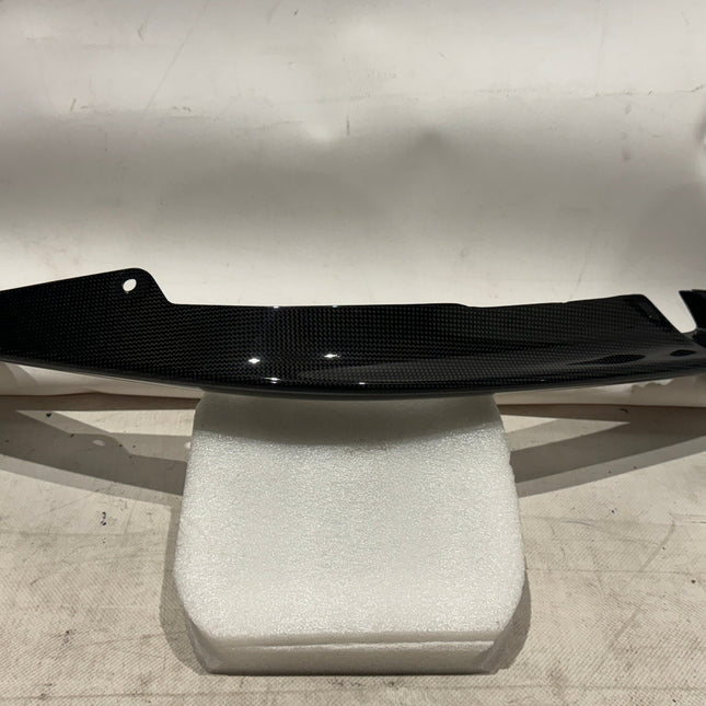 Ferrari SF90 Stradale Lateral Spoiler, Left Hand, Carbon Fiber, OEM, Part Number: 872647