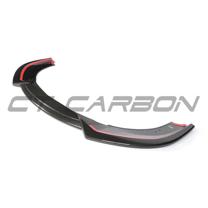 McLaren 750S carbon fibre splitter CT Design detail