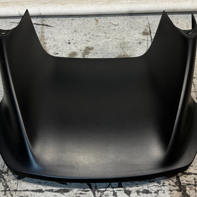 Ferrari SF90 Stradale Front Lip Center Cover, Carbon Fiber, Primed, OEM, Part Number: 872649