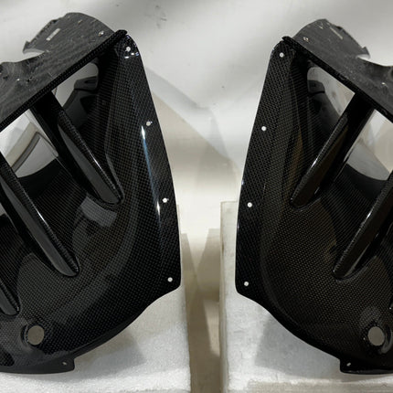 Ferrari 812 Competizione Rear Air Intake, Left and Right, Carbon Fiber, OEM, Part Number: 821774, 821772