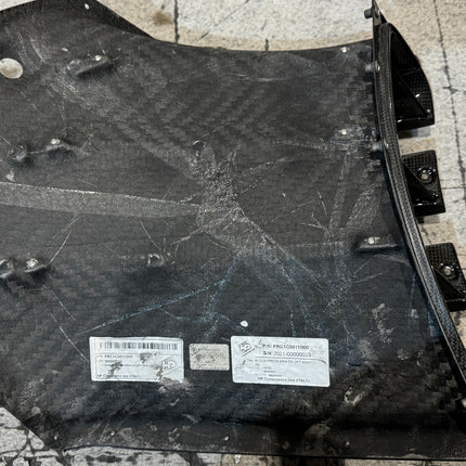 Ferrari 812 Competizione Rear Air Intake, Left and Right, Carbon Fiber, OEM, Part Number: 821774, 821772