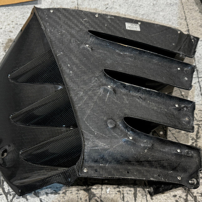 Ferrari 812 Competizione Rear Air Intake, Left and Right, Carbon Fiber, OEM, Part Number: 821774, 821772