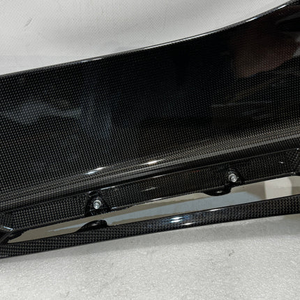 Ferrari 812 Superfast GTS Central Medallion Door Trim, Left Hand, Carbon Fiber, OEM, Part Numbers: 88928300/775511