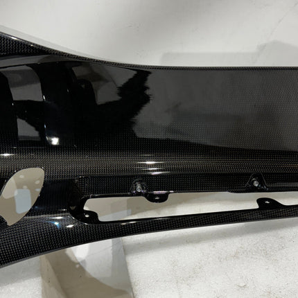 Ferrari 812 Superfast GTS Central Medallion Door Trim, Right Hand, Carbon Fiber, OEM, Part Number: 88928400