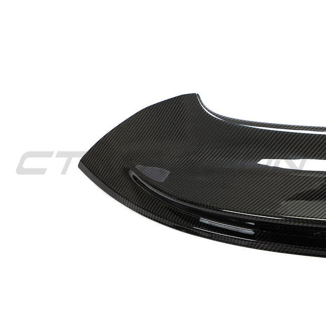 Porsche 992 Carrera GTS Carbon Fibre Ducktail Spoiler weave detail