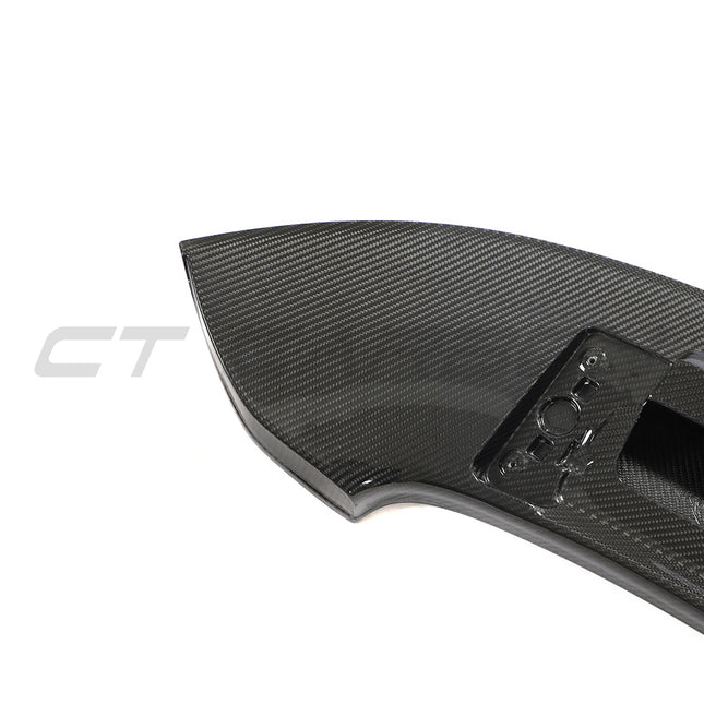 Porsche 992 Carrera GTS Carbon Fibre Ducktail Spoiler edge finish