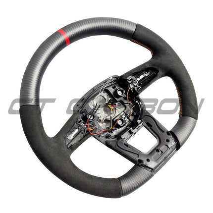 Lamborghini Urus carbon fibre steering wheel red center band