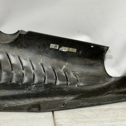 Ferrari 488 Pista Engine Compartment, Right Hand, Carbon Fiber, OEM, Part Number: 782010