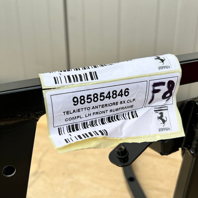 Ferrari F8 Tributo Subframe Complete (LH, RH & Center), OEM