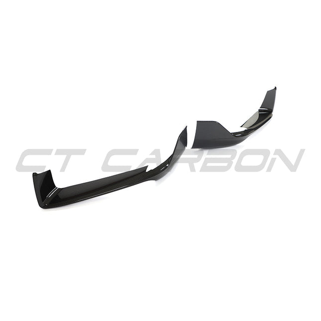 Porsche 992 Carrera Carbon Fibre Corner Splitters CT5475