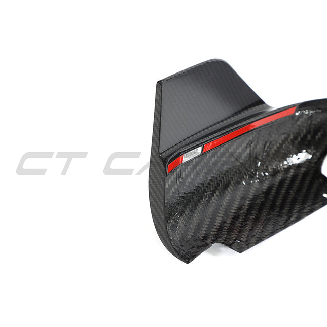 Porsche 992 Carrera Carbon Fibre Corner Splitters CT5475