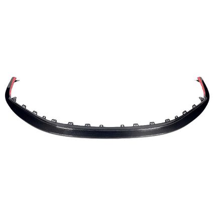 Porsche 911 992.1 Carrera CT Carbon dry carbon fibre splitter V2 front view