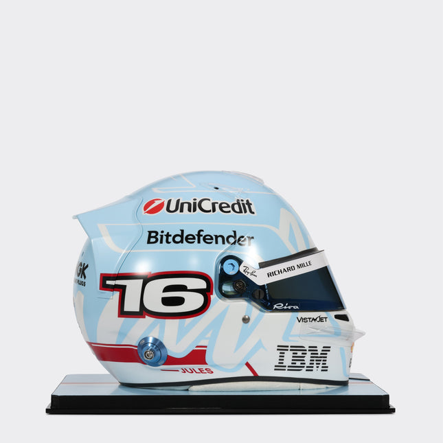 Ferrari Charles Leclerc Miami 2026 Special Edition Helmet, 1:1 Scale (LA0MJf170), image 3