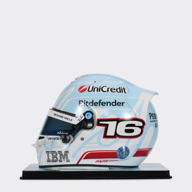 Ferrari Charles Leclerc Miami 2026 Special Edition Helmet, 1:1 Scale (LA0MJf170), image 4