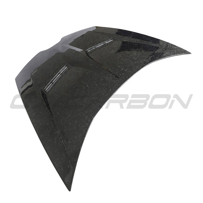 Lamborghini Huracan carbon fibre hood on car