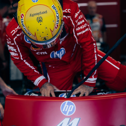 Ferrari Lewis Hamilton Monza 2026 Special Edition Helmet, Limited Edition, 1:1 Scale (LO0R2660EXT0001f170), image 1
