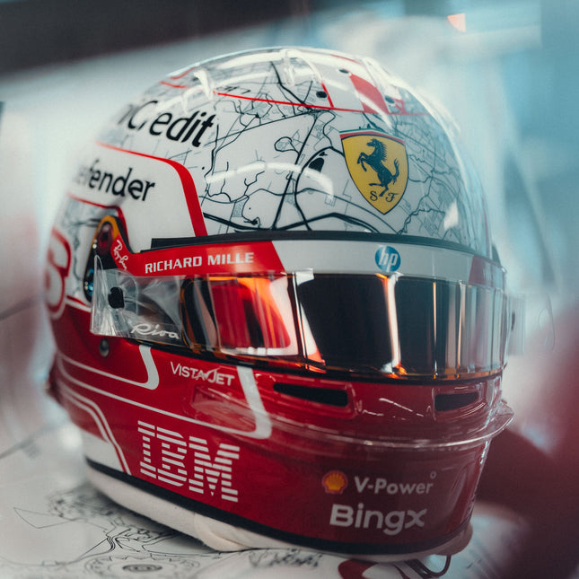 Ferrari Charles Leclerc Austin 2026 Special Edition Helmet, 1:1 Scale (LO0R3059EXT0001f170), image 4