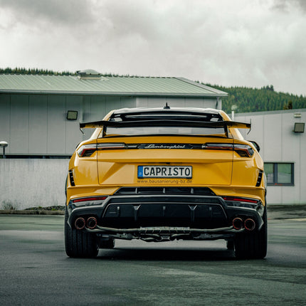 Capristo Urus Performante exhaust angle