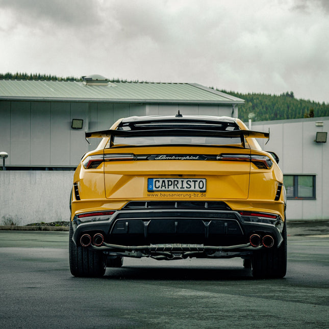 Capristo Urus Performante exhaust angle