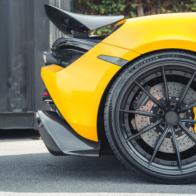 McLaren 720S 750S Carbon Fibre Diffuser CT Design finish detail