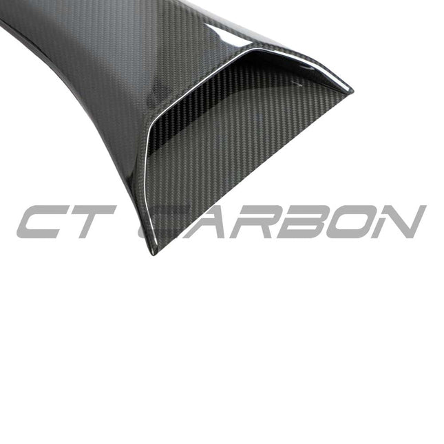 McLaren 720S carbon fibre roof scoop CT Design profile view