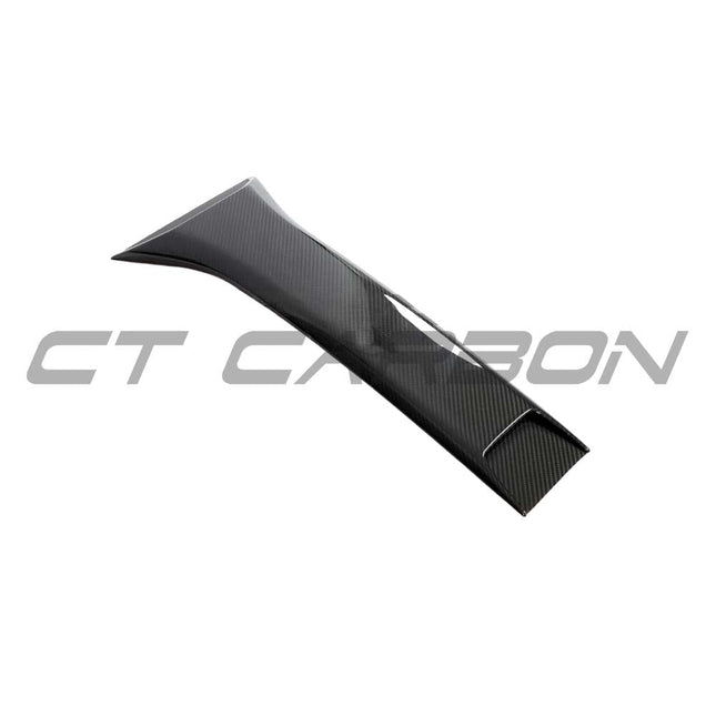 McLaren 720S carbon fibre roof scoop CT Design edge detail