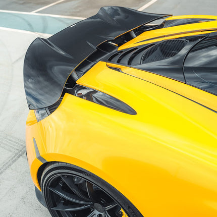 McLaren 720S carbon kit close up