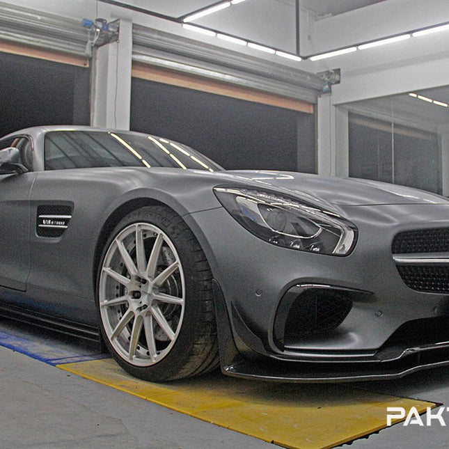 Paktechz Carbon Fiber Front Lip Ver.1 for Mercedes-AMG GT / GT S C190 2015-2017, image 19