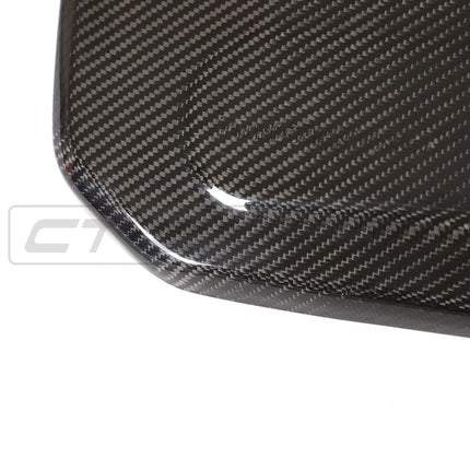 MINI Cooper S F56 Carbon Fibre Engine Cover weave