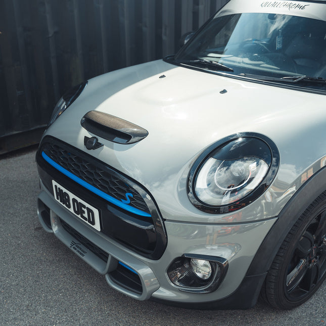 MINI Cooper S JCW F56 Carbon Fibre Fog Light Covers - CT Carbon CT523