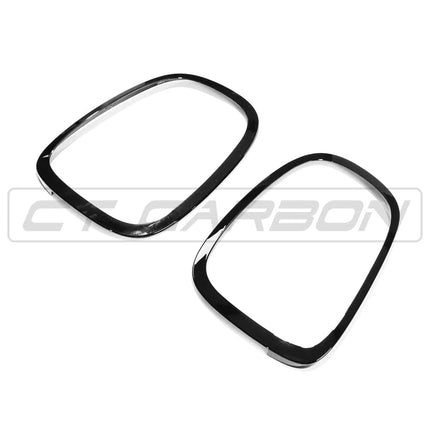 MINI Cooper S/JCW F56 Gloss Black Light Surround Pack, rear light surround view