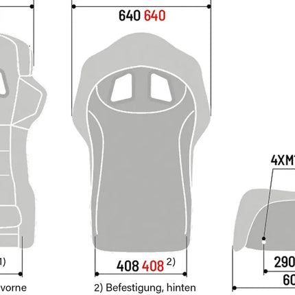 Sparco ADV SCX dimensions diagram