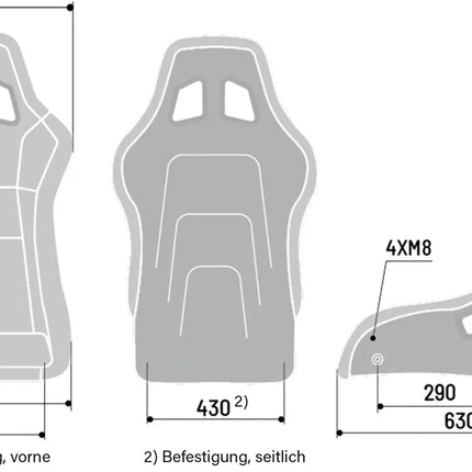 Sparco QRT-C Carbon Racing Seat 2215, view 4