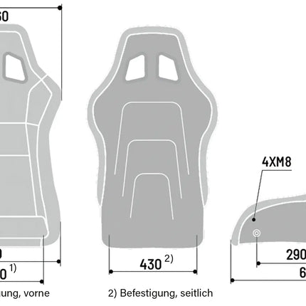 Sparco QRT-R Racing Seat 2204S, view 2
