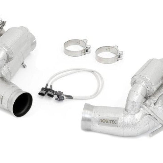 Novitec Inconel Gold-Plated Valved Exhaust System for Ferrari 296 GTB and 296 GTS (F1 296 76)