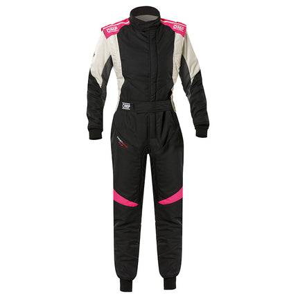 OMP First Elle Evo Overall Black/Fucsia