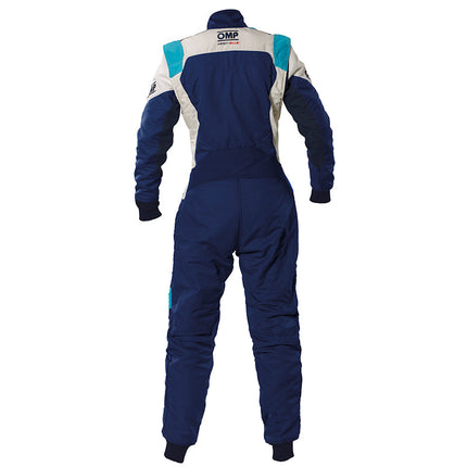 OMP First Elle Evo Overall Blue Navy/Tiffany detail