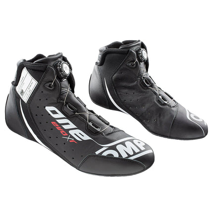 OMP One EVO X R Racing Shoe Black FIA 8856-2018
