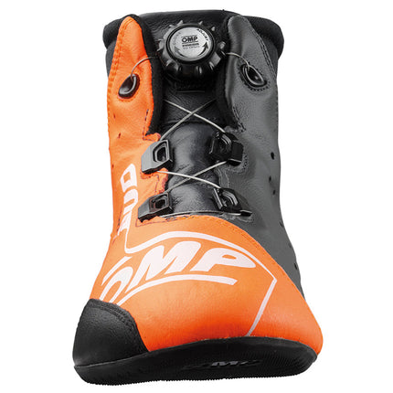 OMP One EVO X R Racing Shoe Orange FIA 8856-2018, view 3