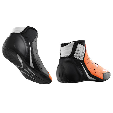 OMP One EVO X R Racing Shoe Orange FIA 8856-2018, view 2