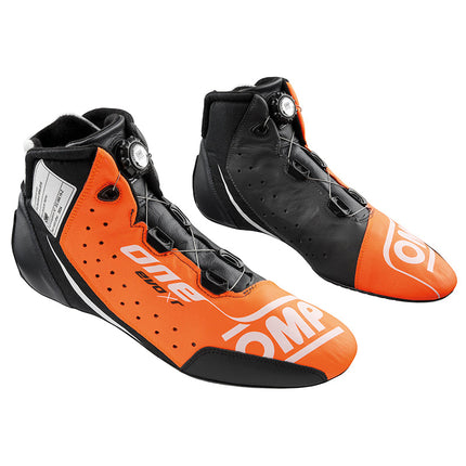 OMP One EVO X R Racing Shoe Orange FIA 8856-2018