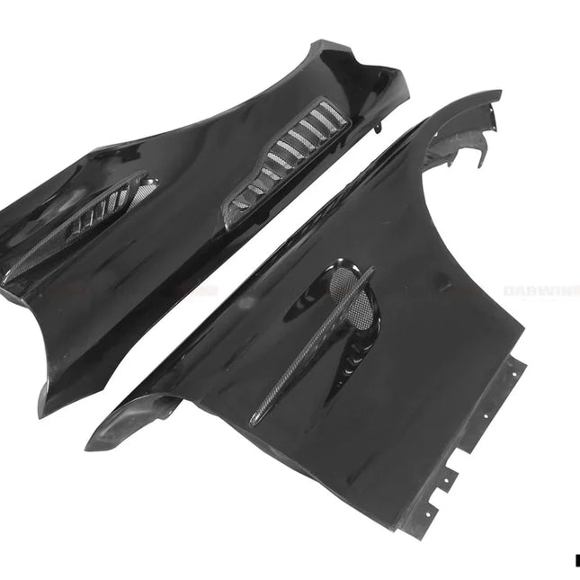 DarwinPro BK Style Partial Carbon Fiber Front Fenders for Mercedes-AMG GT / GT S / GT C / GT R 2015-2021, image 3