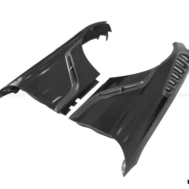 DarwinPro IMPII Performance Partial Carbon Fiber Front Fenders for Mercedes-AMG GT / GT S / GT C 2015-2021, image 3
