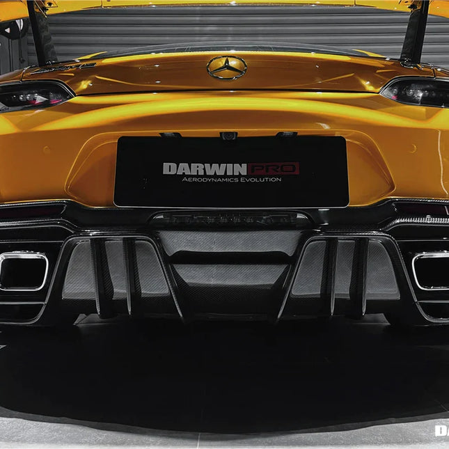 DarwinPro IMPII Performance Partial Carbon Fiber Rear Bumper for Mercedes-AMG GT / GT S / GT C 2015-2021, image 11