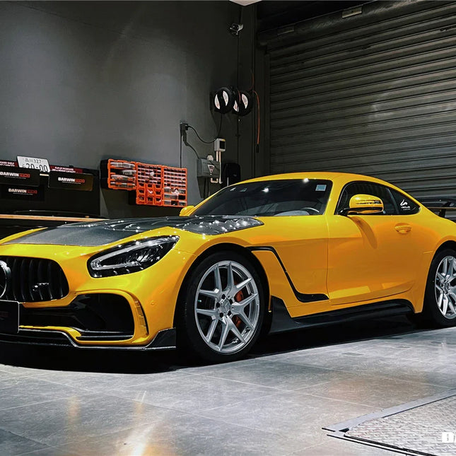 DarwinPro IMPII Performance Partial Carbon Fiber Front Bumper for Mercedes-AMG GT / GT S / GT C 2015-2021, image 10