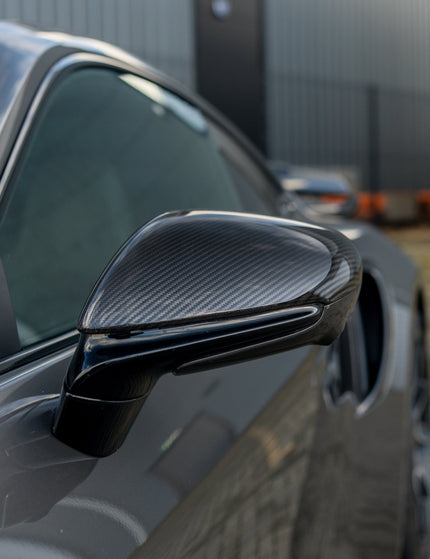 Porsche 911 992 Turbo S Carbon Fibre Mirrors RHD CT5258